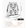 image:imageVEVOR 6x6ft Football Trainer Throwing Net Training Throwing Target Practice Net with 5 Target PocketsFootball Training Equipment Includes Portable Carry CaseGreat for QuarterbackBlack