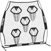 image:imageVEVOR 6x6ft Football Trainer Throwing Net Training Throwing Target Practice Net with 5 Target PocketsFootball Training Equipment Includes Portable Carry CaseGreat for QuarterbackBlack