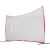 image:imageVEVOR 7X7ft12X9ft16X10ft20x10ft Barricade Backstop Net Ball Sports Barrier Netting Portable Practice Net for Baseball Softball Lacrosse Hockey Basketball Equipment Training Net20 x 10 Ft