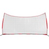 image:imageVEVOR 7X7ft12X9ft16X10ft20x10ft Barricade Backstop Net Ball Sports Barrier Netting Portable Practice Net for Baseball Softball Lacrosse Hockey Basketball Equipment Training Net20 x 10 Ft