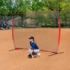 image:imageVEVOR 7X7ft12X9ft16X10ft20x10ft Barricade Backstop Net Ball Sports Barrier Netting Portable Practice Net for Baseball Softball Lacrosse Hockey Basketball Equipment Training Net12 x 9 Ft