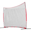 image:imageVEVOR 7X7ft12X9ft16X10ft20x10ft Barricade Backstop Net Ball Sports Barrier Netting Portable Practice Net for Baseball Softball Lacrosse Hockey Basketball Equipment Training Net16 x 10 Ft