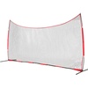image:imageVEVOR 7X7ft12X9ft16X10ft20x10ft Barricade Backstop Net Ball Sports Barrier Netting Portable Practice Net for Baseball Softball Lacrosse Hockey Basketball Equipment Training Net20 x 10 Ft