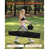 image:imageVEVOR Adjustable Yoga Aerial Rig Aerial Silk Stands with Height Adjustable 511FT Portable Stainless Steel Rigamp Aluminum Frame Legs Fit with HoopsLyraSilksHammockSilver