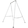 image:imageVEVOR Adjustable Yoga Aerial Rig Aerial Silk Stands with Height Adjustable 511FT Portable Stainless Steel Rigamp Aluminum Frame Legs Fit with HoopsLyraSilksHammockSilver
