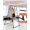 image:imageVEVOR Aerial Yoga Frame amp Hammock 55115 lbs Load Capacity 968 ft Height Professional Training Swing Stand Comes with 131 Yards Aerial Hammock Yoga Rig for Indoor Outdoor PurpleBlueBlack