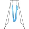 image:imageVEVOR Aerial Yoga Frame amp Hammock 55115 lbs Load Capacity 968 ft Height Professional Training Swing Stand Comes with 131 Yards Aerial Hammock Yoga Rig for Indoor Outdoor PurpleBlueBlue