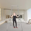 image:imageVEVOR Aerial Yoga Frame amp Hammock 55115 lbs Load Capacity 968 ft Height Professional Training Swing Stand Comes with 131 Yards Aerial Hammock Yoga Rig for Indoor Outdoor PurpleBlueSilver