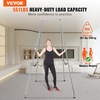 image:imageVEVOR Aerial Yoga Frame amp Hammock 55115 lbs Load Capacity 968 ft Height Professional Training Swing Stand Comes with 131 Yards Aerial Hammock Yoga Rig for Indoor Outdoor PurpleBlueSilver