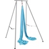image:imageVEVOR Aerial Yoga Frame amp Hammock 55115 lbs Load Capacity 968 ft Height Professional Training Swing Stand Comes with 131 Yards Aerial Hammock Yoga Rig for Indoor Outdoor PurpleBlueBlue