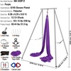 image:imageVEVOR Aerial Yoga Frame amp Hammock 55115 lbs Load Capacity 968 ft Height Professional Training Swing Stand Comes with 131 Yards Aerial Hammock Yoga Rig for Indoor Outdoor PurpleBluePurple