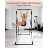 image:imageVEVOR Aerial Yoga Frame amp Hammock 55115 lbs Load Capacity 968 ft Height Professional Training Swing Stand Comes with 131 Yards Aerial Hammock Yoga Rig for Indoor Outdoor PurpleBlueBlack