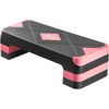 image:imageVEVOR Aerobic Exercise Step Platform 28Inch Workout Aerobic Stepper Height Adjustable Fitness Training Step Deck Trainer with 4 Risers NonSlip Surface Bench for Home Gym Cardio StrengthRed