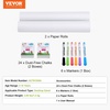 image:imageVEVOR Art Easel for Kids 2in1 Wooden DoubleSided Kids Art Easel with Magnetic Whiteboard amp Chalkboard Adjustable Standing Rotatable Foldable Drawing Board with Painting Accessories for Boy GirlAccessory Set for Desktop