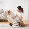 image:imageVEVOR Baby Bouncer Folding Bouncer Seat for Babies 09 Months Newborn Bouncer Chair with 2 Reclining Angles amp 3Point Harness Portable Infant Rocker with Carrying Bag for Indoors Outdoors CamelBeige