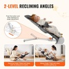 image:imageVEVOR Baby Bouncer Folding Bouncer Seat for Babies 09 Months Newborn Bouncer Chair with 2 Reclining Angles amp 3Point Harness Portable Infant Rocker with Carrying Bag for Indoors Outdoors CamelDark Gray