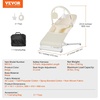 image:imageVEVOR Baby Bouncer Folding Bouncer Seat for Babies 09 Months Newborn Bouncer Chair with 2 Reclining Angles amp 3Point Harness Portable Infant Rocker with Carrying Bag for Indoors Outdoors CamelBeige
