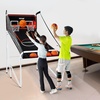 image:imageVEVOR Basketball Arcade Game Indoor 2 Player Indoor Basketball Game Home Dual Sport with 8 Game Modes Electronic Scoreboard and Inflation PumpAdultsFoldable  4 Balls