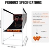 image:imageVEVOR Basketball Arcade Game Indoor 2 Player Indoor Basketball Game Home Dual Sport with 8 Game Modes Electronic Scoreboard and Inflation PumpAdultsUnfoldable  Biggest Design
