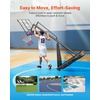 image:imageVEVOR Basketball Hoop Basketball Hoop 44 48 50 54 Inchs PC Backboard 4410FT Height Adjustable Basketball Portable Hoopamp Goal IndoorOutdoor Classic Basketball Court Teen Adult School ParkPurple Quickly Adjust 48in