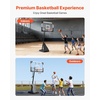 image:imageVEVOR Basketball Hoop Basketball Hoop 44 48 50 54 Inchs PC Backboard 4410FT Height Adjustable Basketball Portable Hoopamp Goal IndoorOutdoor Classic Basketball Court Teen Adult School ParkBlack Quickly Adjust 44in