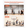 image:imageVEVOR Basketball Hoop Basketball Hoop 44 48 50 54 Inchs PC Backboard 4410FT Height Adjustable Basketball Portable Hoopamp Goal IndoorOutdoor Classic Basketball Court Teen Adult School ParkBlack Quickly Adjust 54in
