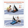 image:imageVEVOR Basketball Hoop Basketball Hoop 44 48 50 54 Inchs PC Backboard 4410FT Height Adjustable Basketball Portable Hoopamp Goal IndoorOutdoor Classic Basketball Court Teen Adult School ParkBlack Quickly Adjust 44in