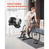 image:imageVEVOR Bike Trainer 6 Level Resistance 2629 in amp 700C Wheels Foldable Magnetic Bicycle Stationary Stand for Indoor Exercise Riding with Quick Release Skewer amp Front Wheel Riser Block for Road Bikes