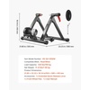 image:imageVEVOR Bike Trainer 6 Level Resistance 2629 in amp 700C Wheels Foldable Magnetic Bicycle Stationary Stand for Indoor Exercise Riding with Quick Release Skewer amp Front Wheel Riser Block for Road Bikes