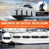 image:imageVEVOR Boat Fenders 55 x 20 Boat Bumpers for Docking Inflatable Ribbed Fender with Center Holes Marine Boat Dock Fender Bumper with Air Pump55 x 20