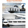 image:imageVEVOR Boat Fenders 55 x 20 Boat Bumpers for Docking Inflatable Ribbed Fender with Center Holes Marine Boat Dock Fender Bumper with Air Pump85 x 26