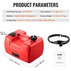 image:imageVEVOR Boat Fuel Tank 317Gallon12L Marine Outboard Transfer Tank Transfer Tank with 98ft Hose Gauge for Outboard Engine Yacht Fishing Boat Deck Red317 gallon