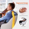 image:imageVEVOR Captain Bucket Seat 1Pack Boat Captain Chair with Thickened Sponge Padding amp Curved Armrest Pontoon Boat Seat for Fishing Boat Sightseeing Boat Speedboat Canoe