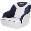 image:imageVEVOR Captain Bucket Seat 1Pack Boat Captain Chair with Thickened Sponge Padding amp Curved Armrest Pontoon Boat Seat for Fishing Boat Sightseeing Boat Speedboat Canoe