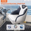 image:imageVEVOR Captain Bucket Seat 1Pack Boat Captain Chair with Thickened Sponge Padding amp Curved Armrest Pontoon Boat Seat for Fishing Boat Sightseeing Boat Speedboat Canoe
