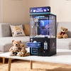 image:imageVEVOR Claw Crane Machine MediumSized Arcade Game Machine with Light amp Sound Adjustable Steel Claws Precise Toy Candy Grabber Prize Dispenser Vending Toy for Commercial Home Parties Cinema PinkPurple