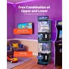 image:imageVEVOR Claw Crane Machine MediumSized Arcade Game Machine with Light amp Sound Adjustable Steel Claws Precise Toy Candy Grabber Prize Dispenser Vending Toy for Commercial Home Parties Cinema PinkPurple