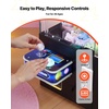 image:imageVEVOR Claw Crane Machine MediumSized Arcade Game Machine with Light amp Sound Adjustable Steel Claws Precise Toy Candy Grabber Prize Dispenser Vending Toy for Commercial Home Parties Cinema PinkPurple