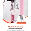 image:imageVEVOR Claw Crane Machine MediumSized Arcade Game Machine with Light amp Sound Adjustable Steel Claws Precise Toy Candy Grabber Prize Dispenser Vending Toy for Commercial Home Parties Cinema PinkPink