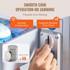 image:imageVEVOR Claw Crane Machine MediumSized Arcade Game Machine with Light amp Sound Adjustable Steel Claws Precise Toy Candy Grabber Prize Dispenser Vending Toy for Commercial Home Parties Cinema PinkWhite