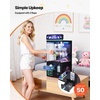 image:imageVEVOR Claw Crane Machine MediumSized Arcade Game Machine with Light amp Sound Adjustable Steel Claws Precise Toy Candy Grabber Prize Dispenser Vending Toy for Commercial Home Parties Cinema PinkPurple