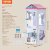 image:imageVEVOR Claw Crane Machine MediumSized Arcade Game Machine with Light amp Sound Adjustable Steel Claws Precise Toy Candy Grabber Prize Dispenser Vending Toy for Commercial Home Parties Cinema PinkWhite