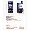 image:imageVEVOR Claw Crane Machine MediumSized Arcade Game Machine with Light amp Sound Adjustable Steel Claws Precise Toy Candy Grabber Prize Dispenser Vending Toy for Commercial Home Parties Cinema PinkPurple