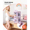 image:imageVEVOR Claw Crane Machine MediumSized Arcade Game Machine with Light amp Sound Adjustable Steel Claws Precise Toy Candy Grabber Prize Dispenser Vending Toy for Commercial Home Parties Cinema PinkPink