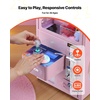 image:imageVEVOR Claw Crane Machine MediumSized Arcade Game Machine with Light amp Sound Adjustable Steel Claws Precise Toy Candy Grabber Prize Dispenser Vending Toy for Commercial Home Parties Cinema PinkPink