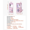 image:imageVEVOR Claw Crane Machine MediumSized Arcade Game Machine with Light amp Sound Adjustable Steel Claws Precise Toy Candy Grabber Prize Dispenser Vending Toy for Commercial Home Parties Cinema PinkPink