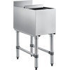 image:imageVEVOR Commercial Ice Bin Stainless Steel Ice Chest with Sliding Lid 24H LongLasting Insulation Cooler Cart Cocktail Unit for Bar Restaurant Pub NSF 24 Inch12 x 24 x 33