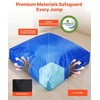 image:imageVEVOR Crash Pad for Kids Sensory with Foam Blocks and Washable Cover Large Soft Foam Landing Zone Giant Pillow Mat Sensory Room Equipment for Children Jumping Relaxing amp Play 5x45ft5x5ftBright Blue