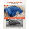 image:imageVEVOR Crash Pad for Kids Sensory with Foam Blocks and Washable Cover Large Soft Foam Landing Zone Giant Pillow Mat Sensory Room Equipment for Children Jumping Relaxing amp Play 5x45ft5x5ftRoyal Blue