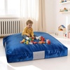 image:imageVEVOR Crash Pad for Kids Sensory with Foam Blocks and Washable Cover Large Soft Foam Landing Zone Giant Pillow Mat Sensory Room Equipment for Children Jumping Relaxing amp Play 5x45ft5x5ftRoyal Blue